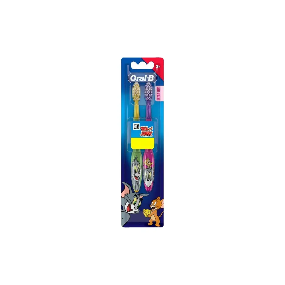 Oral -B Tom And Jerry Extra Soft Tooth Brush 2+ Years 2N