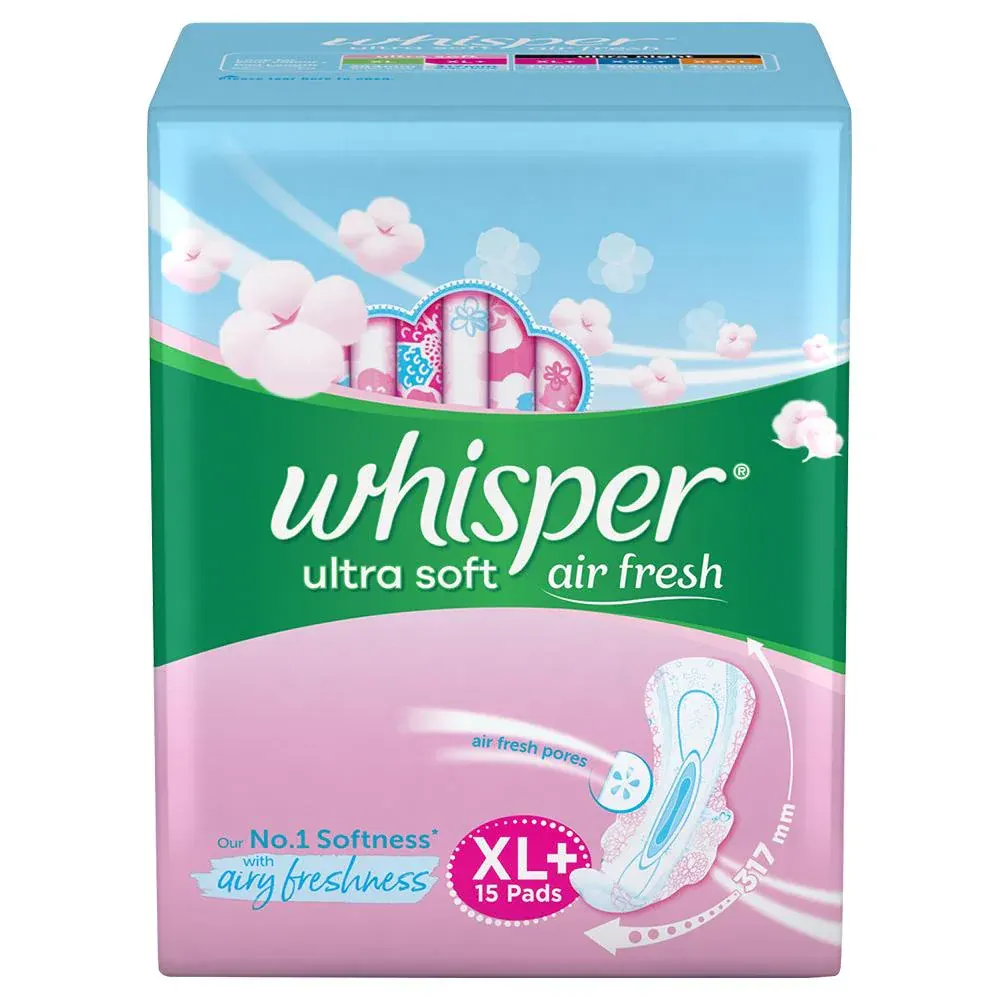 Whisper Ultra  Soft Air Fresh Pores