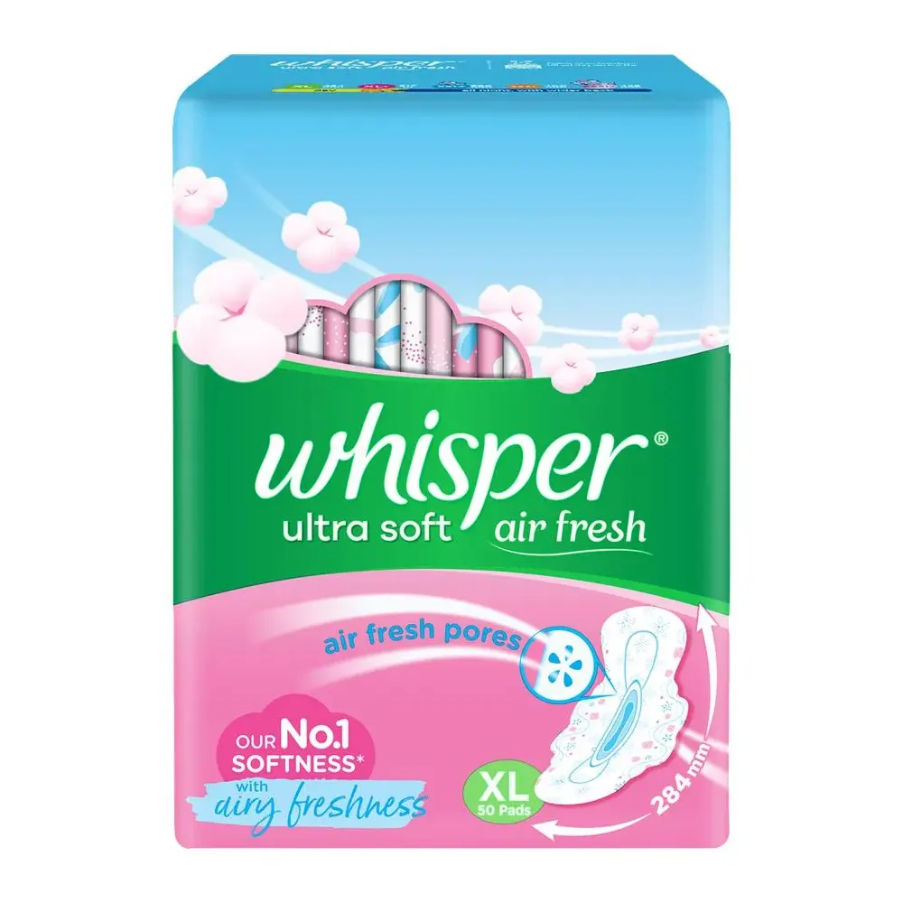 Whisper Ultra Soft Air Fresh Xl + 50N