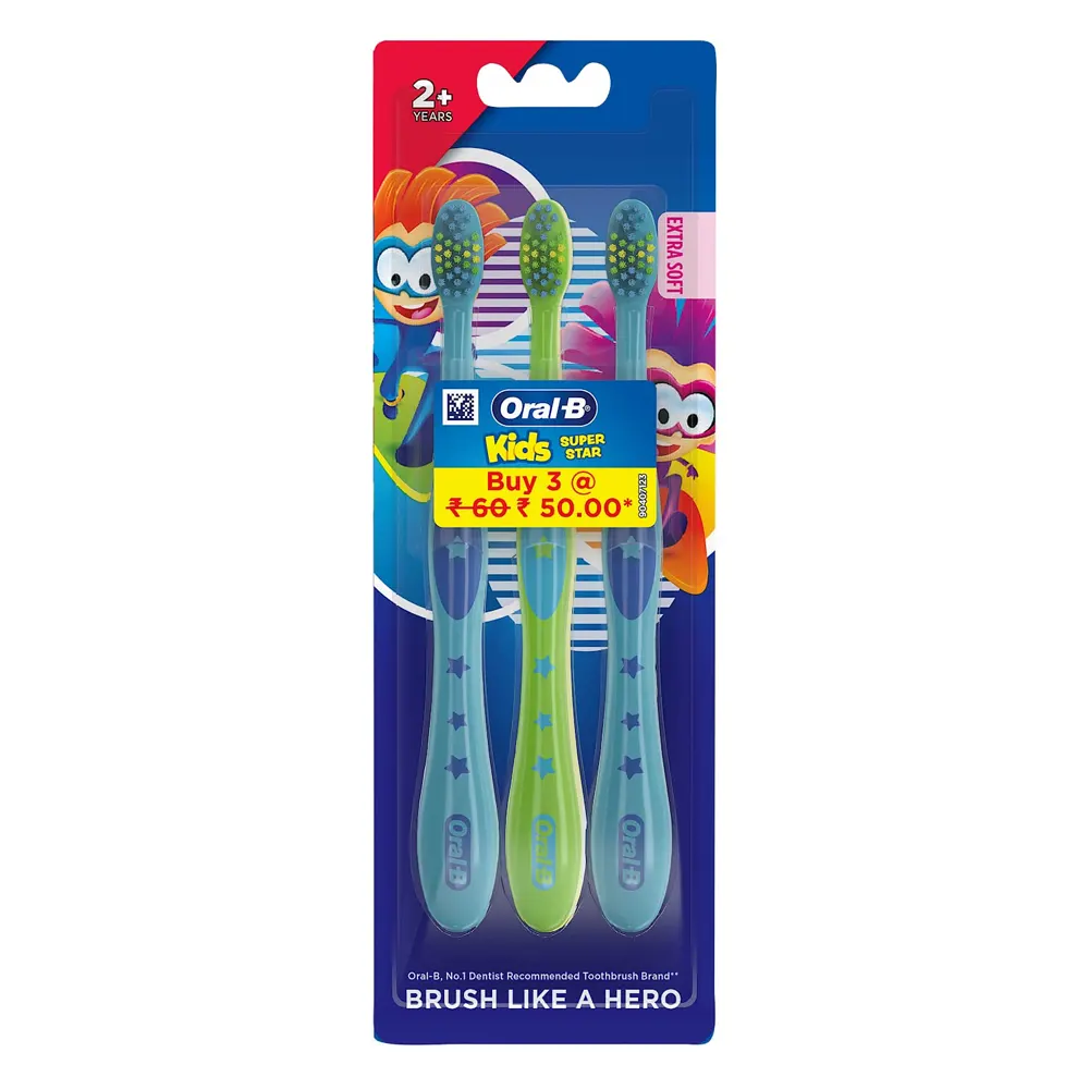 Oral-B Kids Super Star Toothbrush Extra Soft 2+ Years 3N
