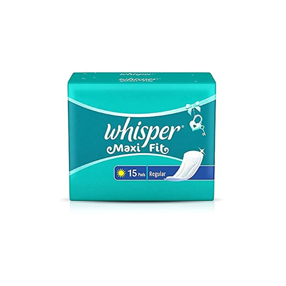 Whisper Maxi Fit 15 Pads Regular 15N