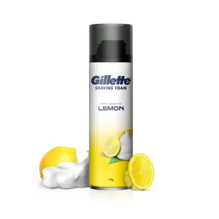 Gillette Shaving Foam With A Scent Of Lemon 196G
