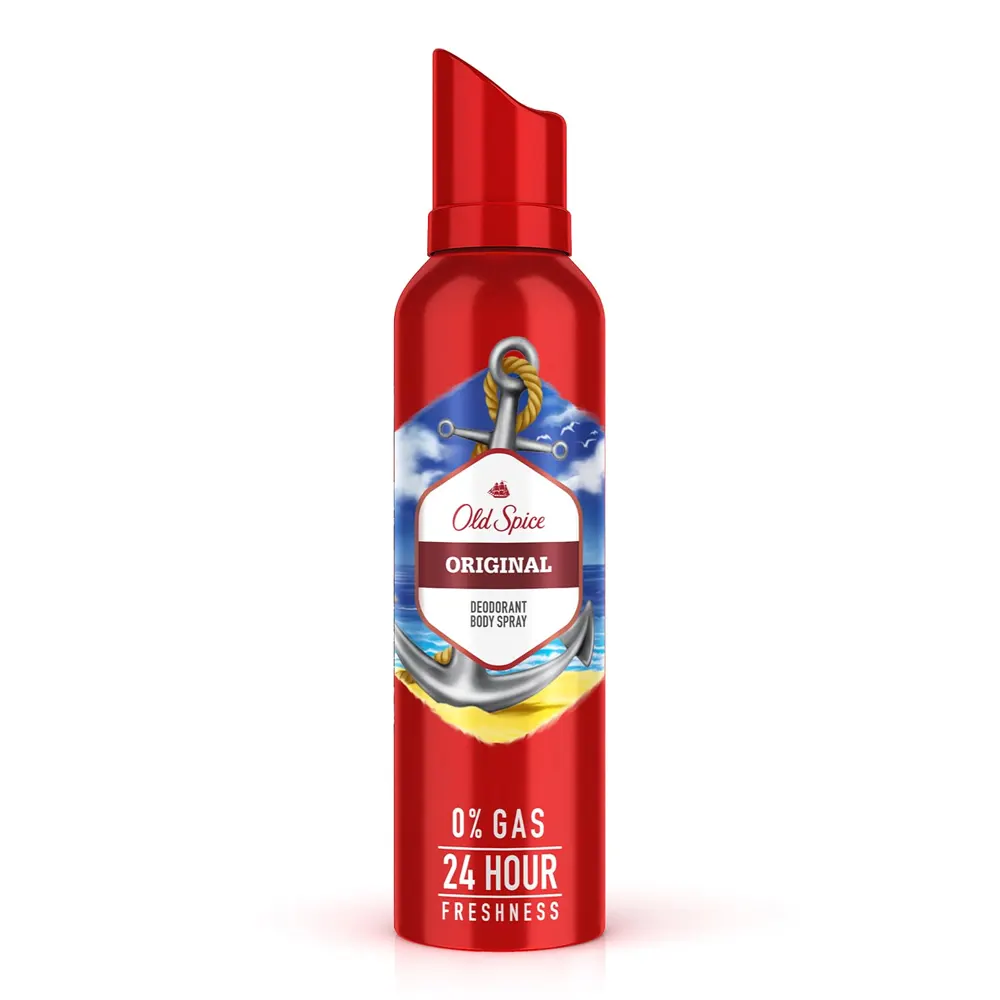 Old Spice Original Deodorant Body Spray 0% Gas 140Ml