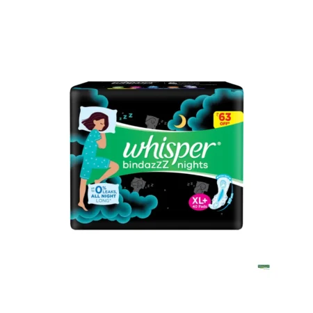 Whisper Ultra Bindazz Nights Xl+ 40N
