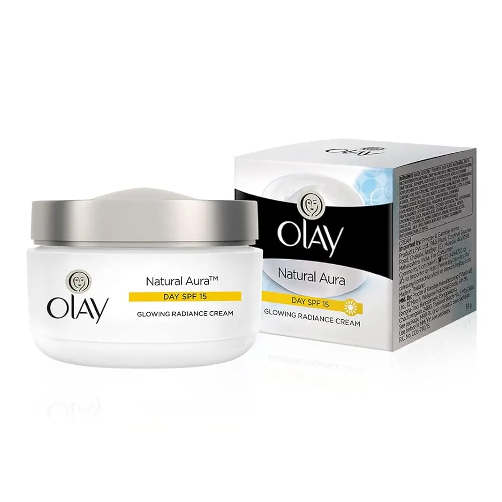 Olay Natural Aura Day Spf15 Glowing Radiance Cream. 50G