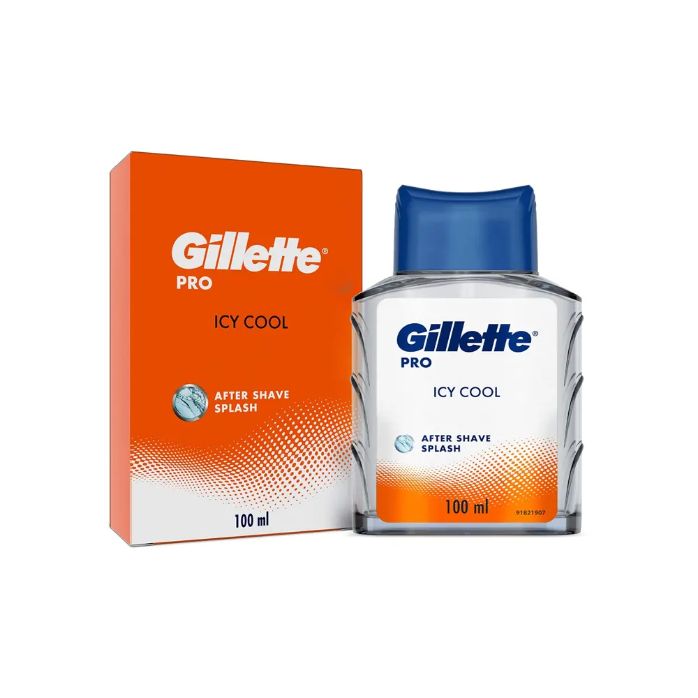 Gillette Pro Icy Cool After Shave Splash. 100Ml
