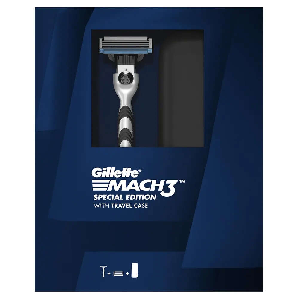Gillette Mach3 Special Edition With Travel Case 1N