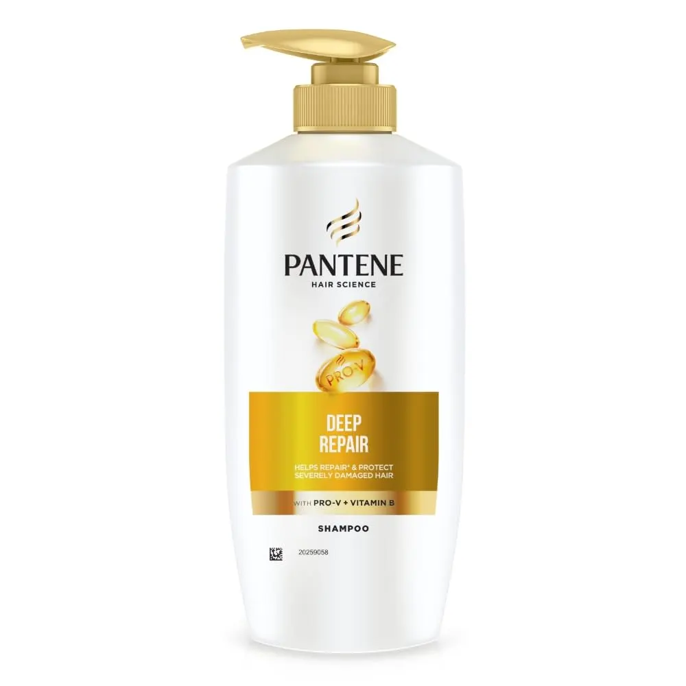 Pantene Hair Science Deep Repair With Pro-V +Vitamin B Shampoo 650Ml