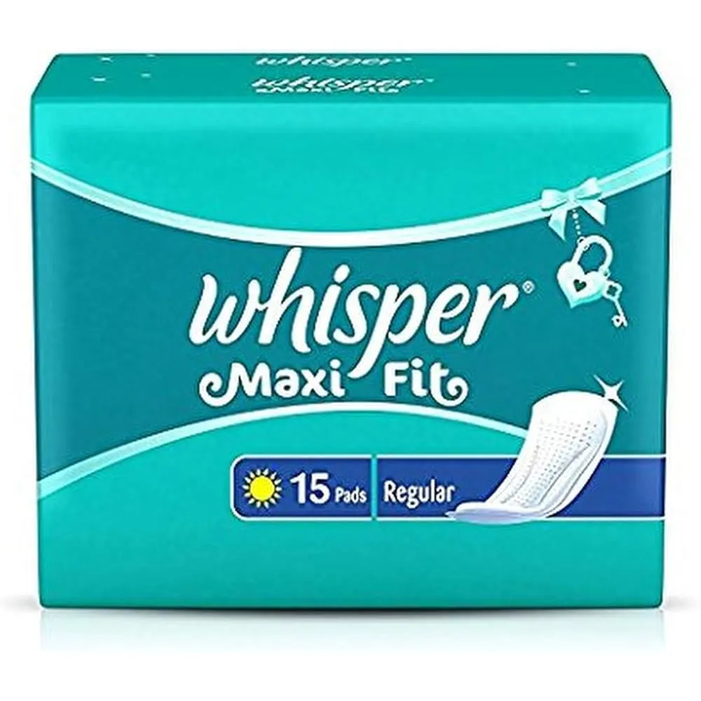 Whisper Maxi Fit Regular 15Pads