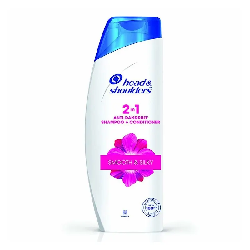 Head &Amp; Shoulders 2 In 1 Anti-Dandruff Shampoo + Conditioner With Almond Milk Smooth &Amp; Silky 340Ml