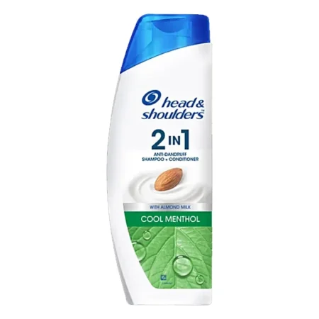 Head &Amp; Shoulders 2 In 1 Anti- Dandruff Shampoo + Conditioner With Almond Milk Cool Menthol 340Ml