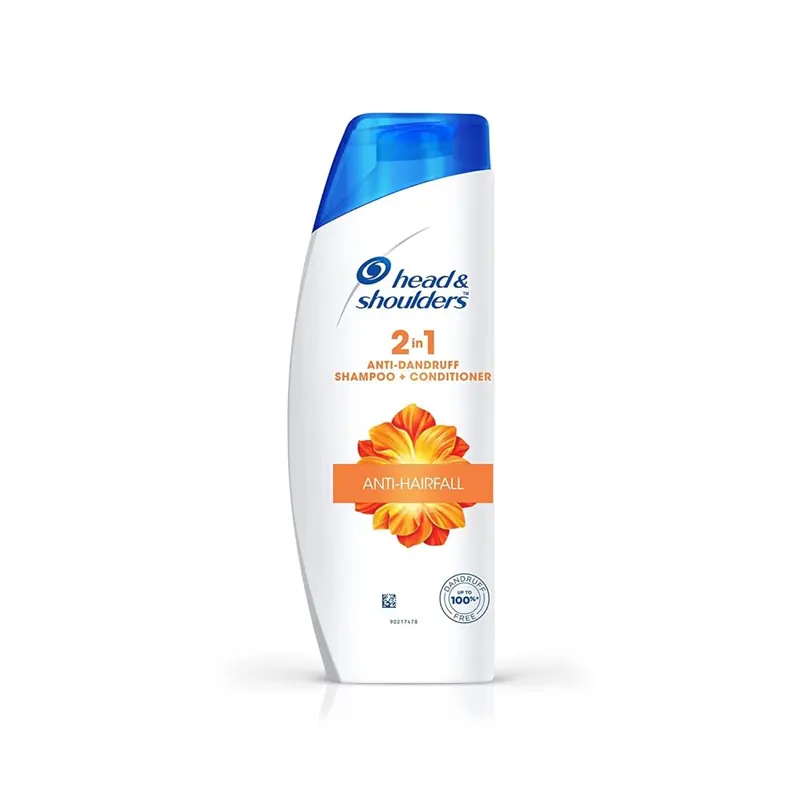 Head &Amp; Shoulders 2 In 1 Anti-Dandruff Shampoo + Conditioner With Almond Milk Anti-Hairfall 340Ml