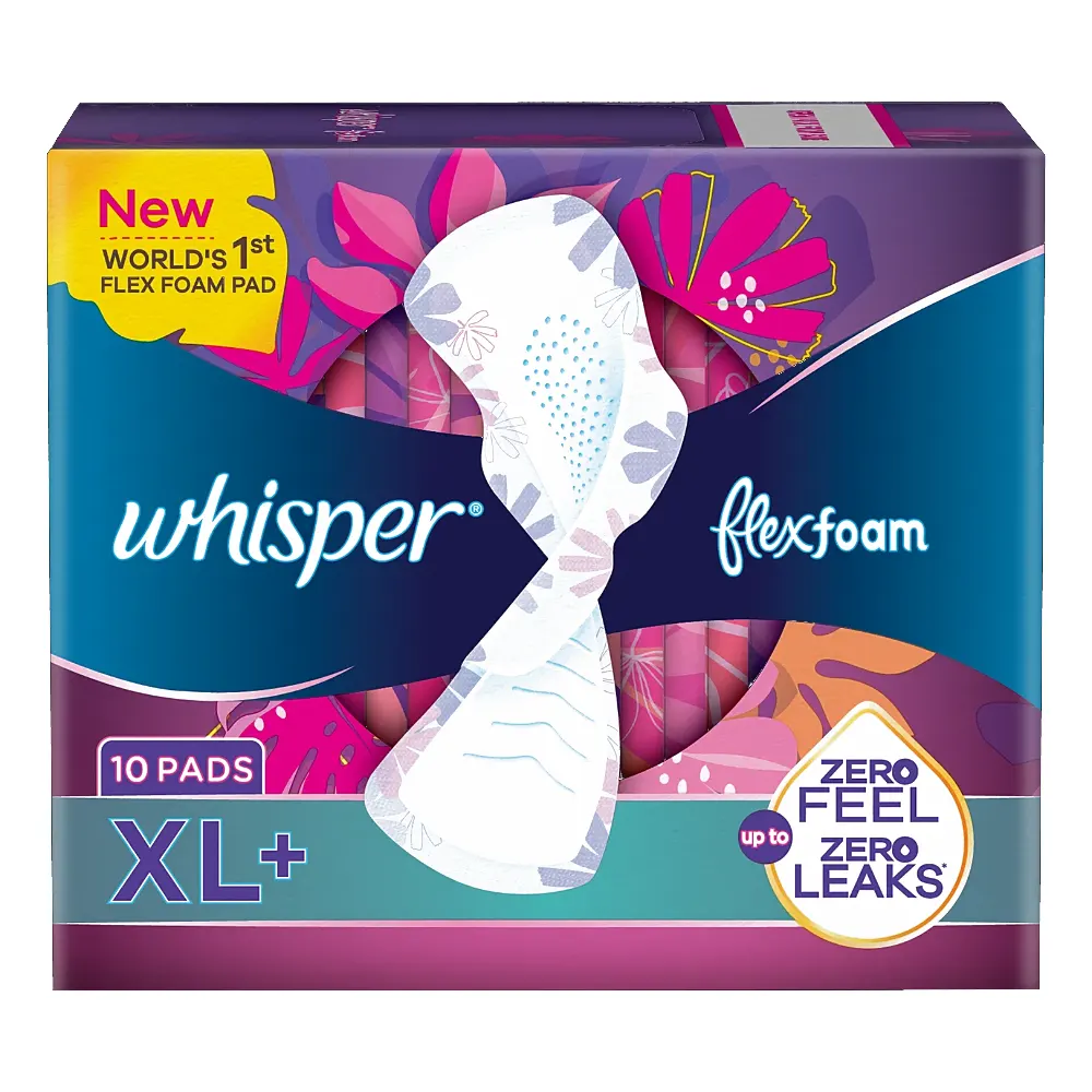 Whisper Flex Foam Zero Feel Zero Leaks Xl 10N