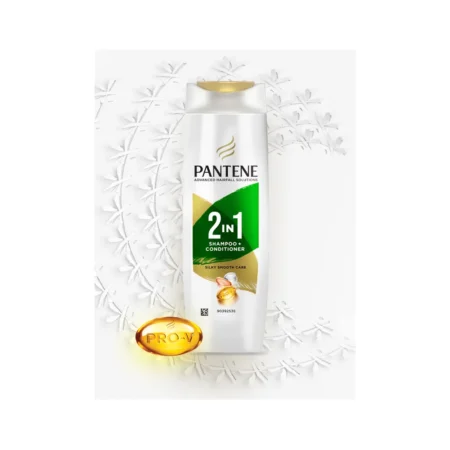 Pantene Hair Science 2 In 1 Shampoo + Conditioner Silky Smooth 180Ml