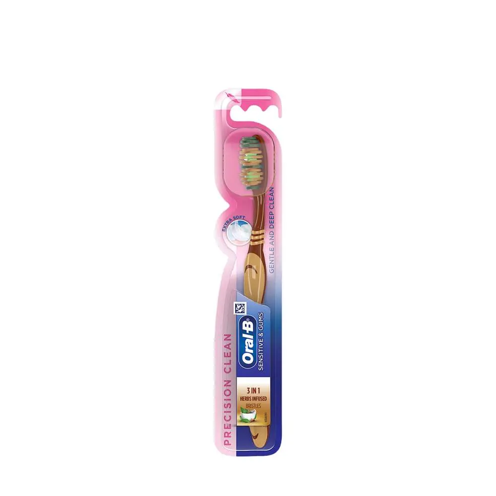Oral-B Sensitive & Gums Precision Gentle & Deep Clean Toothbeushes 1N