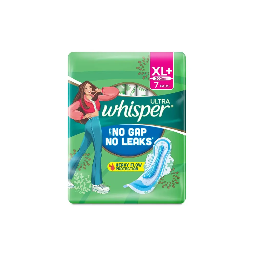 Whisper Ultra No Gap No Leaks Xl+ 7N