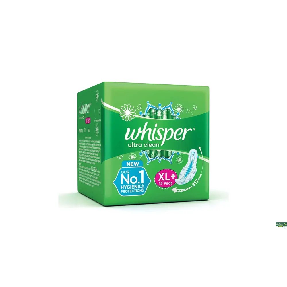 Whisper Ultra Curve Wear No Gap No Leaks Xl+ 15N
