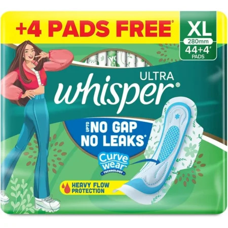 Whisper Ultra Curve Wear No Gap No Leaks Xl+  (30 +15 ) 45 N