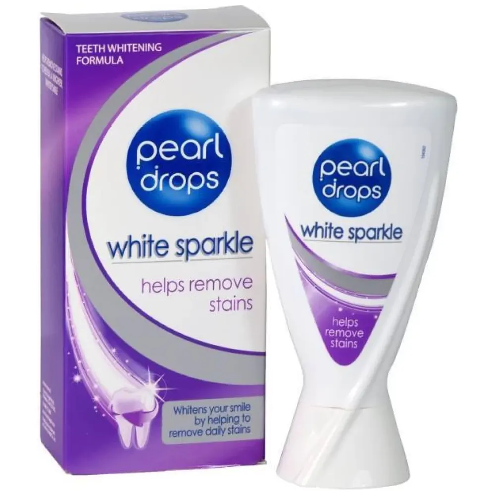 Pearl Drops White Sparkle Helps Remove Stains 50Ml