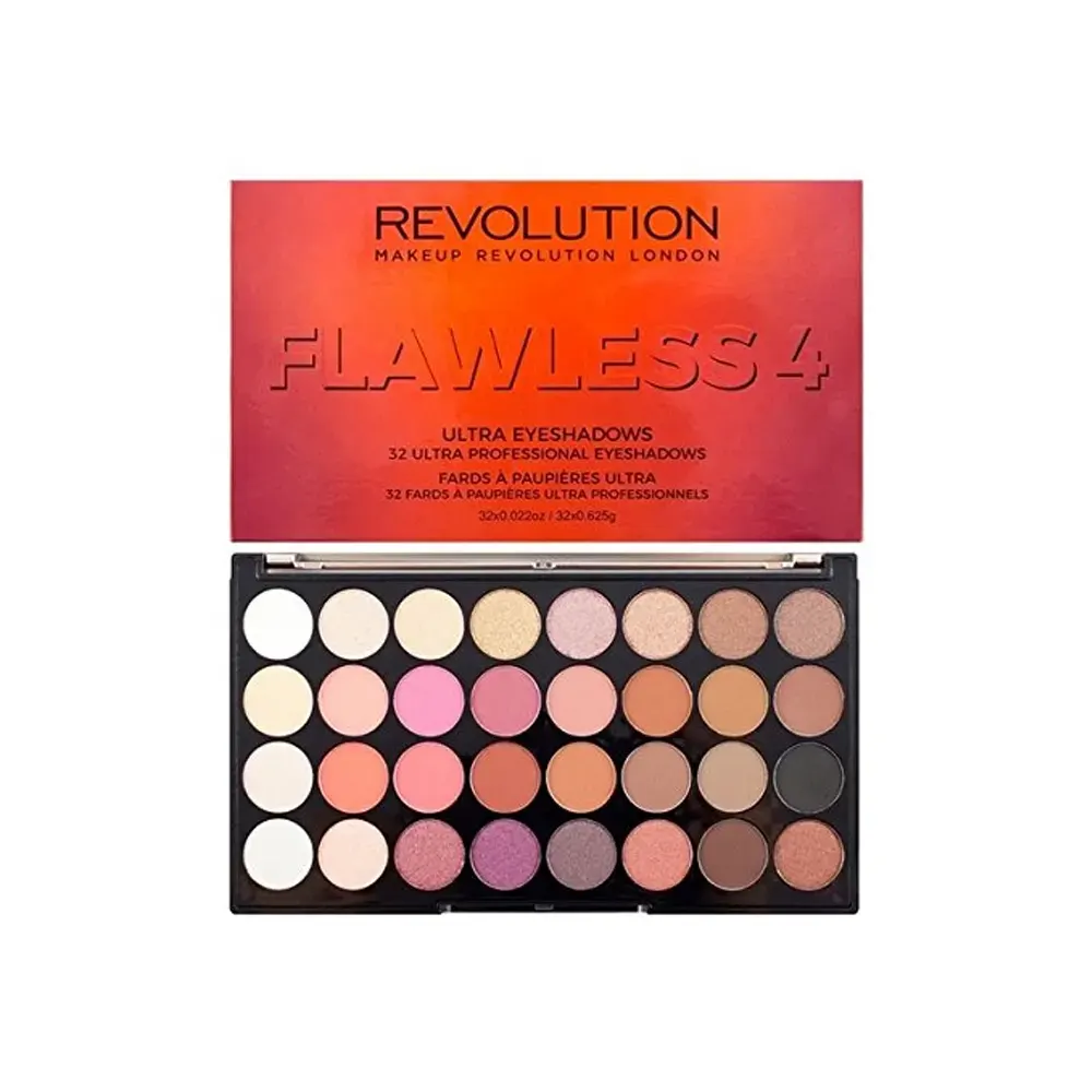Revolution Flawless 4 32 Ultra Professional Eyeshadows 32G
