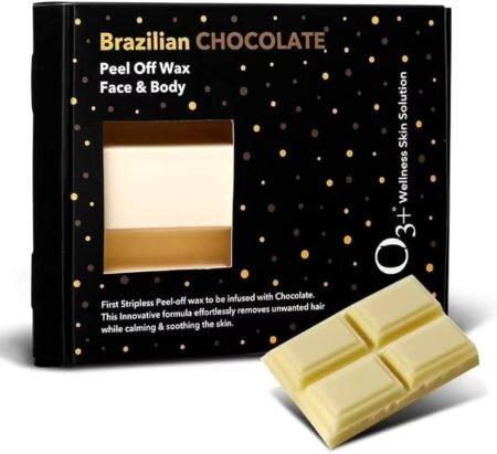 O3+ Professional Brazilian Chocolate Peel Of Wax Face & Body 165G
