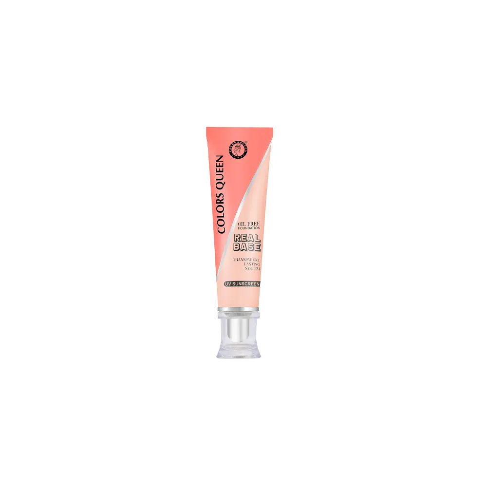 Colors Queen Oil Free Foundation Real Base 05 Oil Free Rose Shimmer Ft-010 40Ml