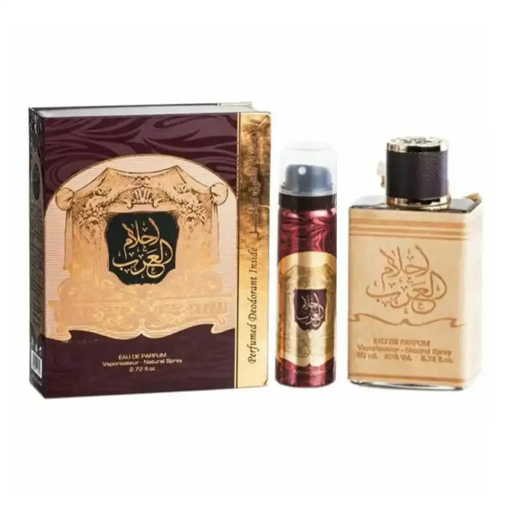 Ahlam Al Arab Eau De Parfum 80Ml + Perfumed Spray 50Ml