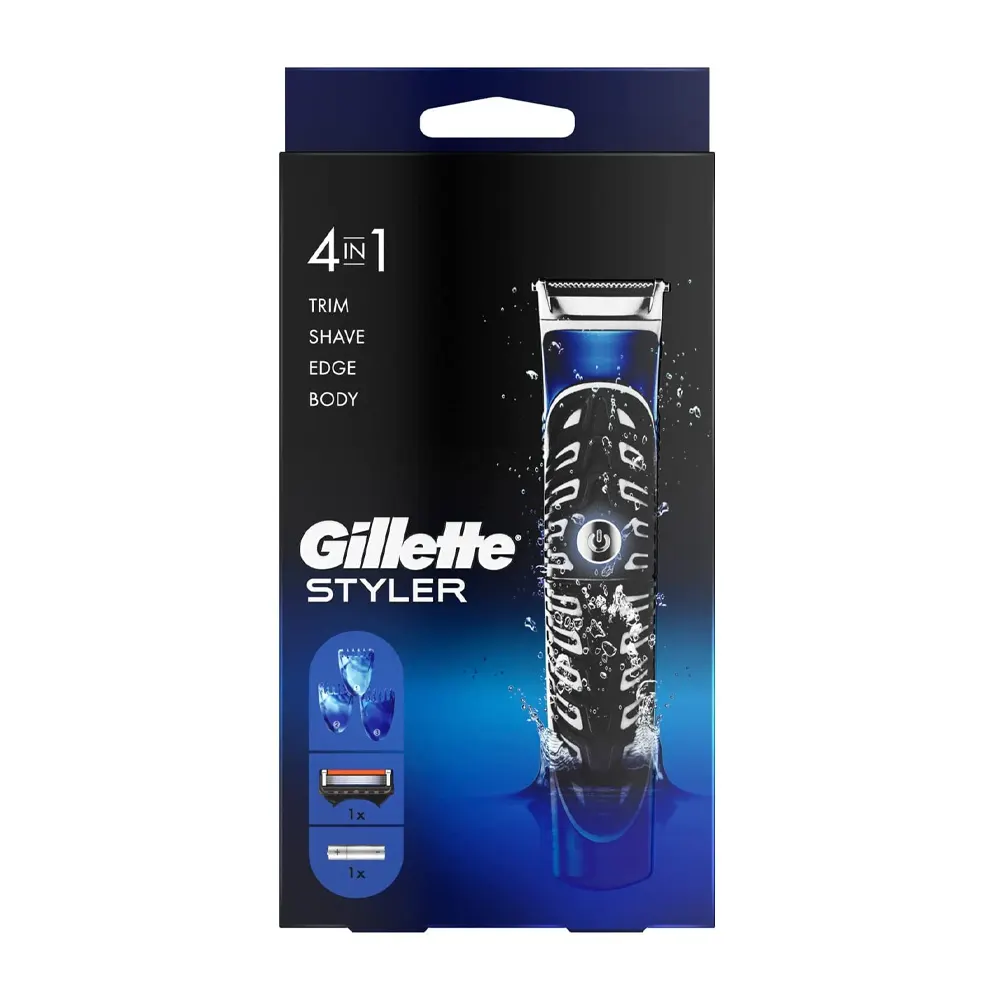 Gillette  Styler 4 In 1 Trim  Shave Edge Body