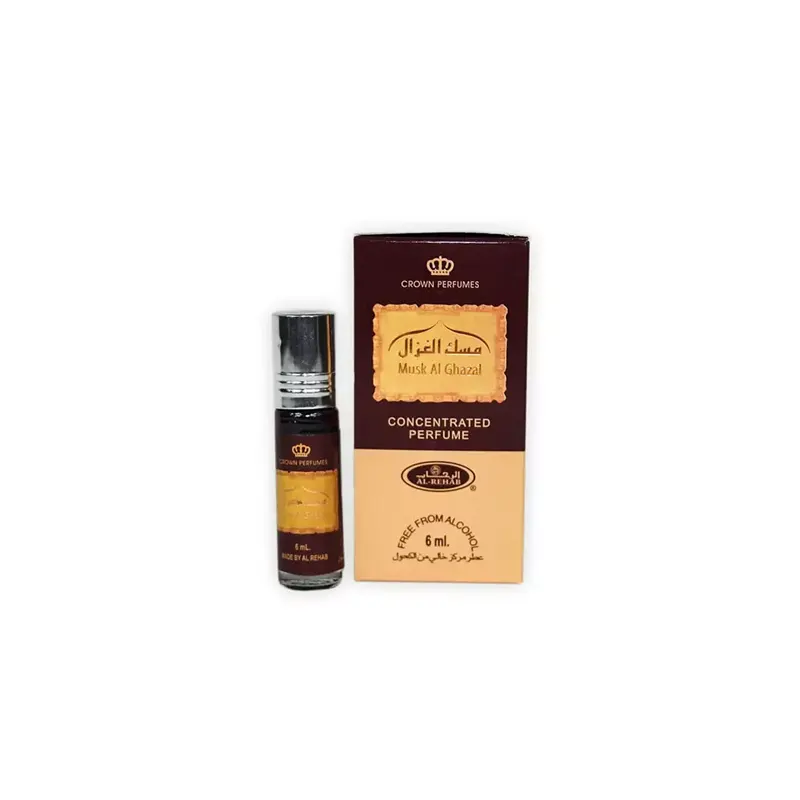 Al Rehab Musk Al Ghazal Concentrated Perfume 6Ml