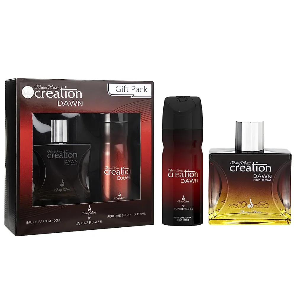 Baug Sons By My Perfumes Creation Dawn Gift Set Eau De Parfum 100Ml + Perfume Spray 200Ml