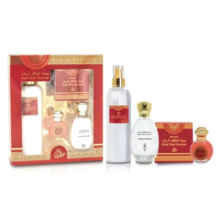 Otoori By My Perfumes Musk Taher Rumman Giftset Perfume Oil 15Ml Bakhoor 40G Water Perfume 35Ml Air Freshner 250Ml