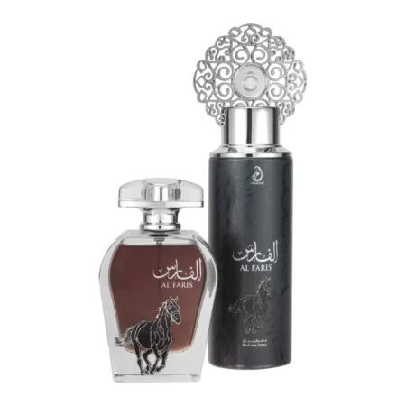 ARABIYAT BY MY PERFUMES AL FARIS EAU DU PERFUM 100ML FREE PERFUME SPRAY 200ML