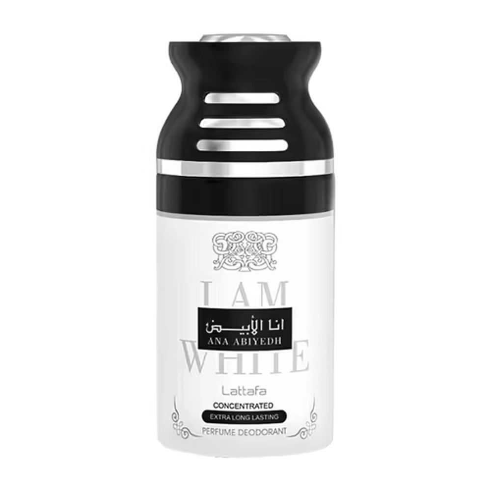 Lattafa I Am White Ana Abiyedh Concentrated Extra Long Lasting Perfumed Spray 250Ml