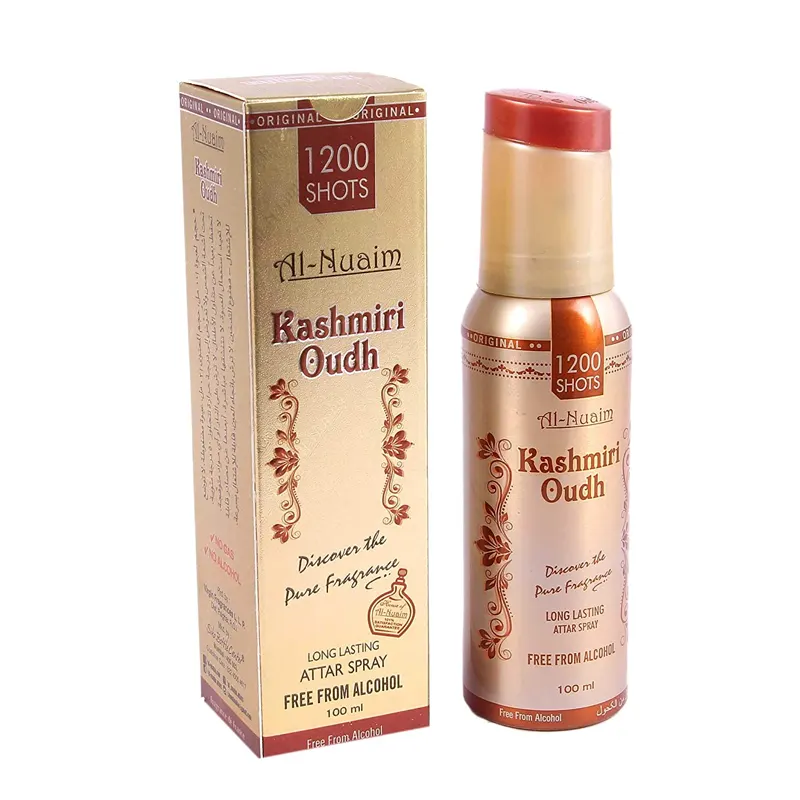Al-Nuaim Kashmiri Oudh Long Lasting Attar Spray 100Ml