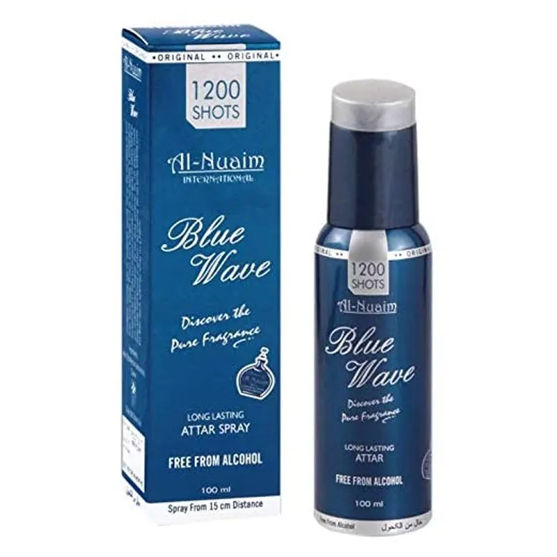 Al-Nuaim Blue Wave Long Lasting Attar Spray 100Ml