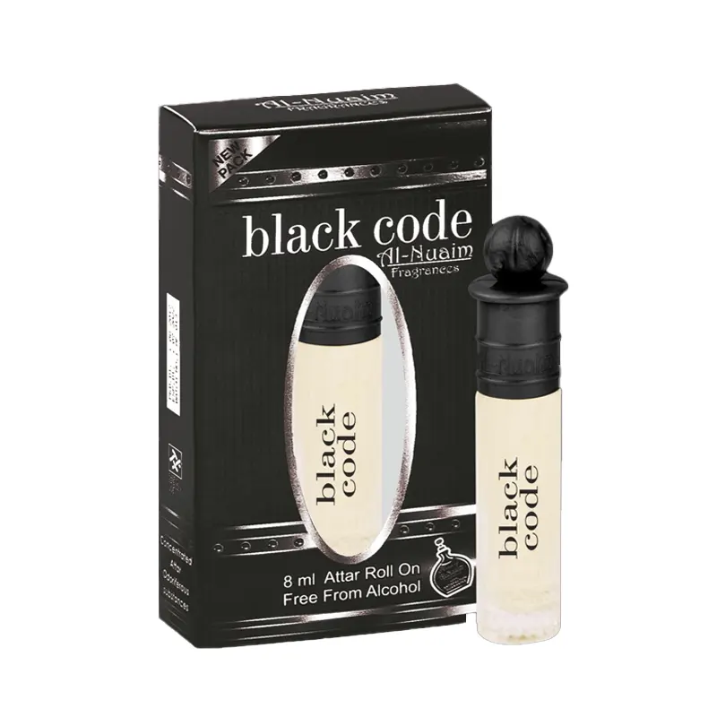 Al-Nuaim Black Code Attar Roll On 8Ml