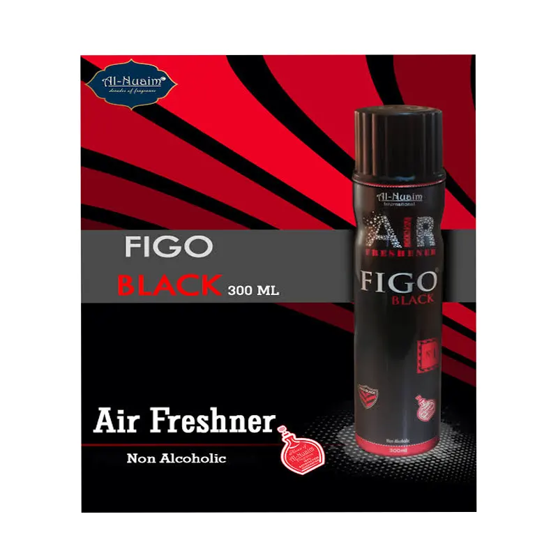 Al-Nuaim Figo Black No 1 Air Freshner 300Ml