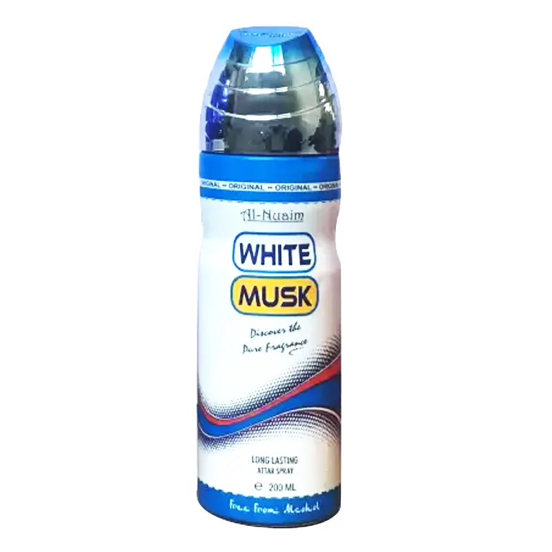 Al-Nuaim White Musk Long Lasting Attar Spray 200Ml