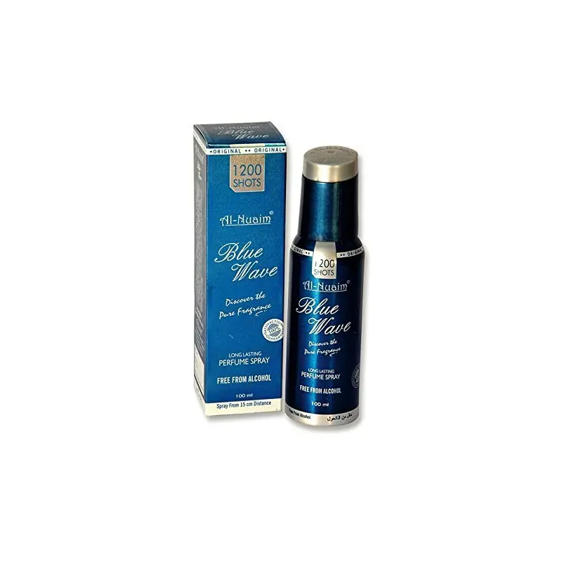 Al-Nuaim Blue Wave Long Lasting Attar Spray 100 Ml