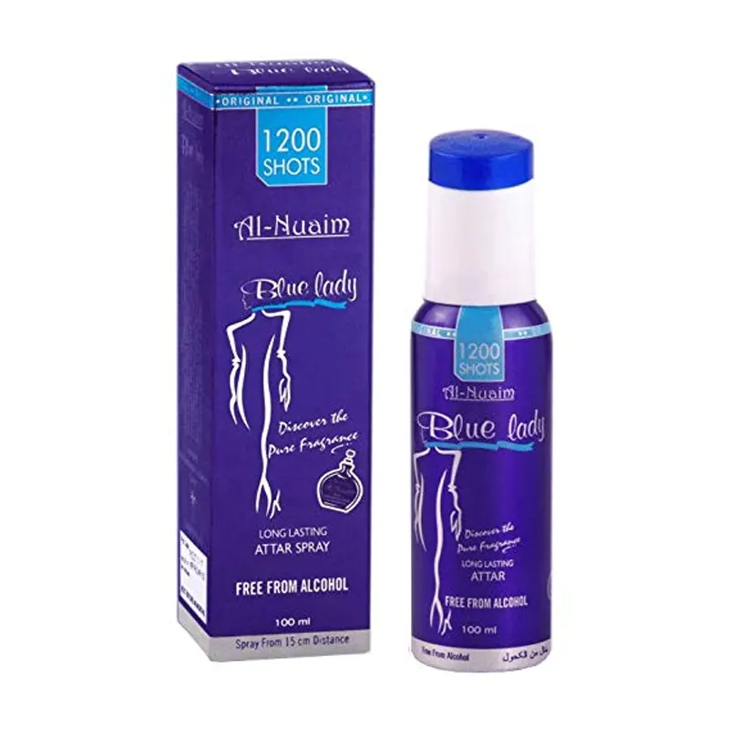 Al-Nuaim Blue Lady Long Lasting Attar Spray 100Ml
