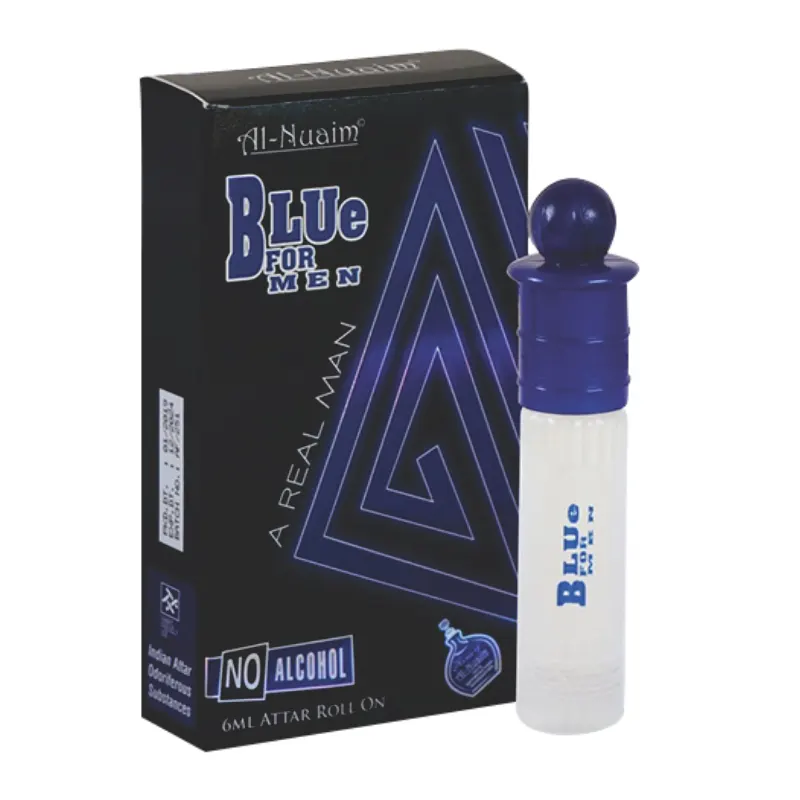 Al-Nuaim Blue For Men Attar Roll On 6Ml