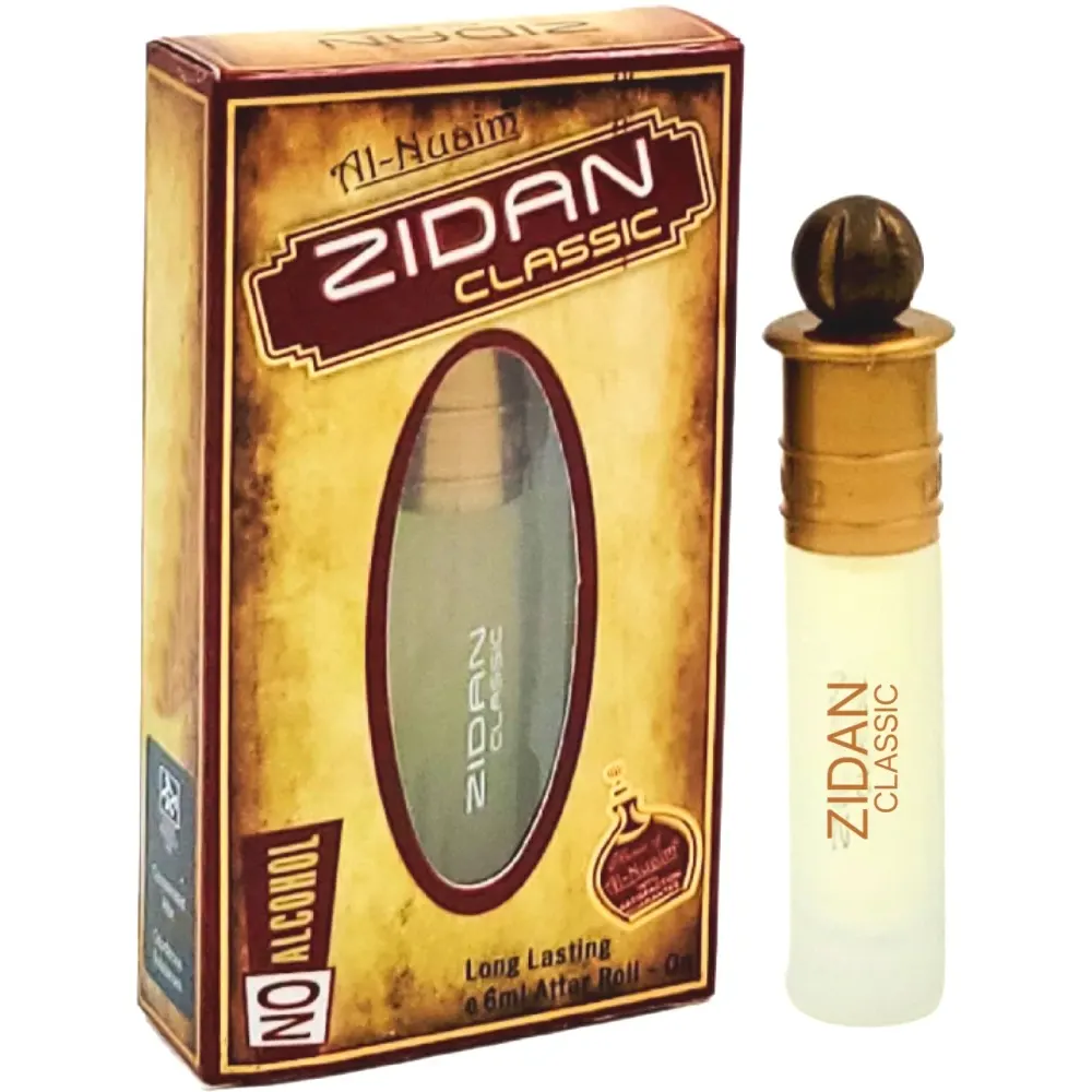 Al-Nuaim Classic Jidane Attar Roll On 6Ml