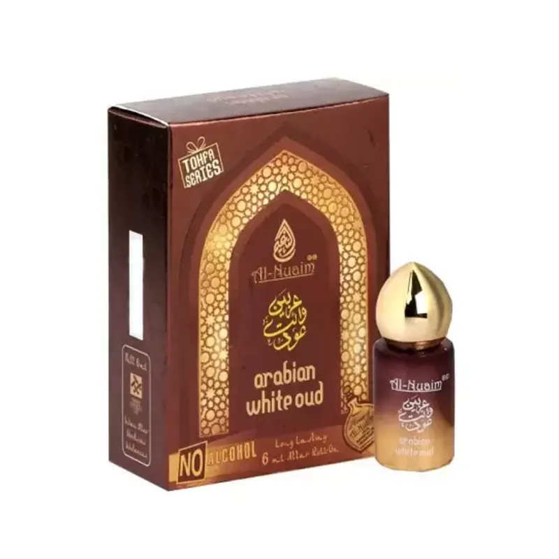 Al-Nuaim Arabian White Oudh Long Lasting Attar Roll-On 6Ml