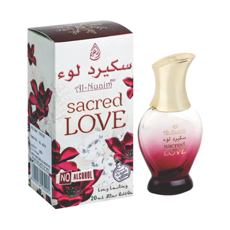 Al-Nuaim Sacred Love Long Lasting Attar Rollon 20 Ml