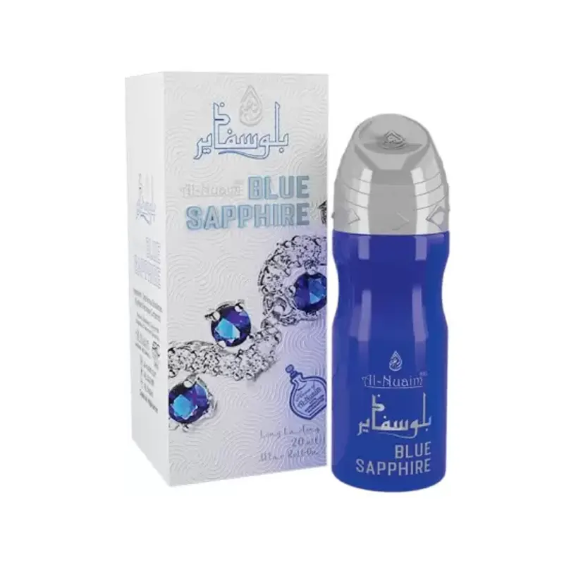 Al-Nuaim Blue Saphire Long Lasting Attar Roll-On 20Ml