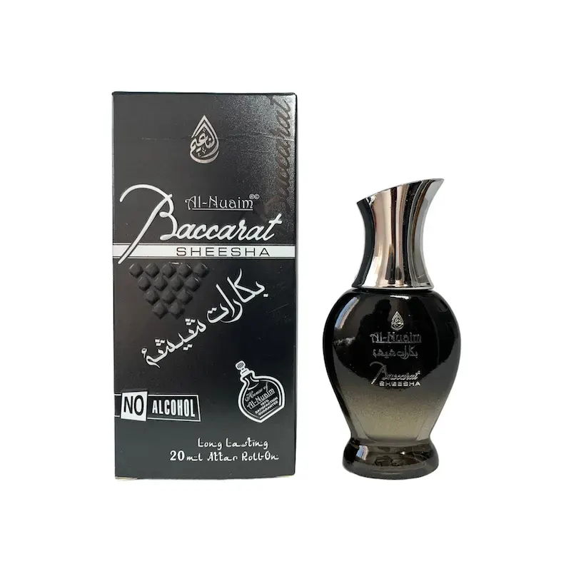Al-Nuaim Baccarat Sheesha Long Lasting Attar Rollon 20 Ml