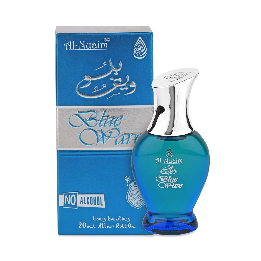 Al-Nuaim Blue Wave Long Lasting Attar Rollon 20 Ml