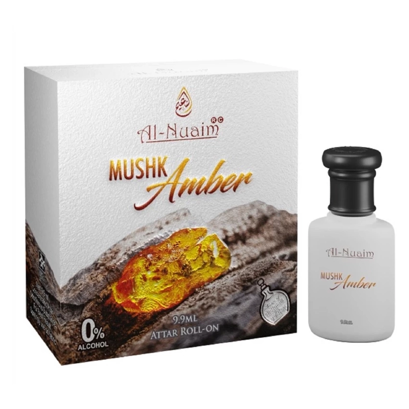 Al-Nuaim Mushk Amber Attar Roll On 9.9Ml