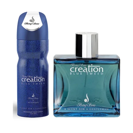 Baug Sons By My Perfumes Creation Blue Tweed Gift Set Eau De Parfum 100Ml + Perfume Spray 200Ml