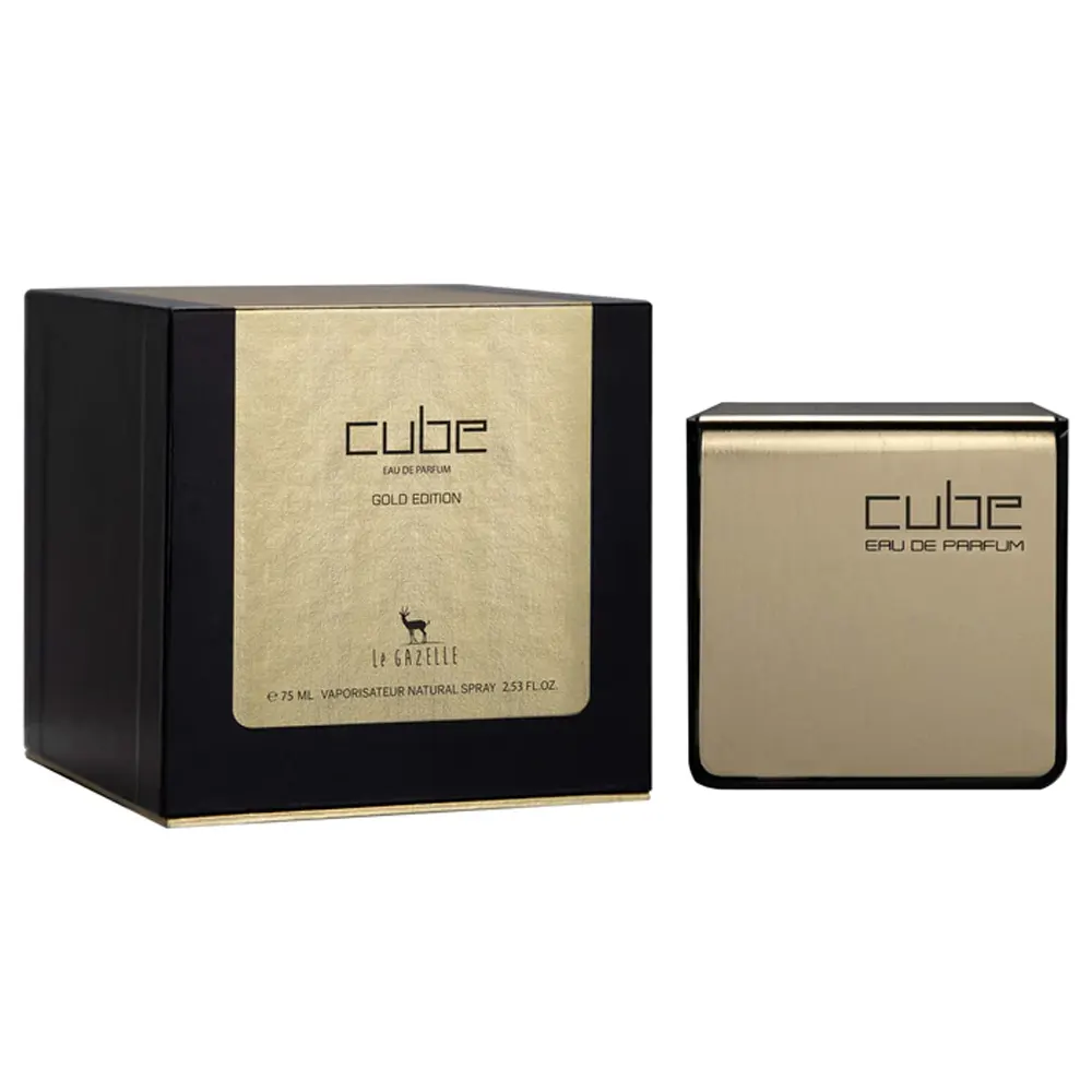 Le Gazelle By My Perfumes Cube Gold Edition Eau De Parfum 75Ml